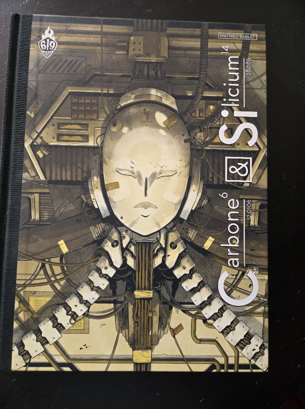 Carbone & Silicium Graphic Novel Hardcover - Mathieu BABLET